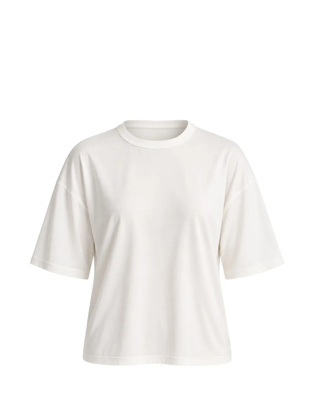 Vince drop-shoulder crew-neck T-shirt - Bianco