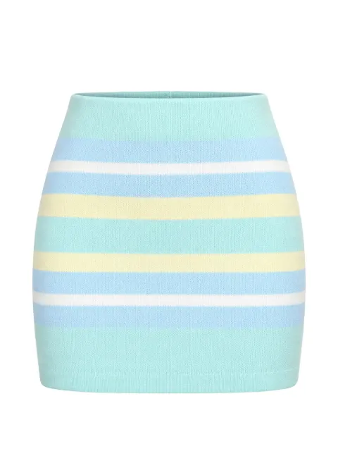 SEROYA Kian striped knit skort