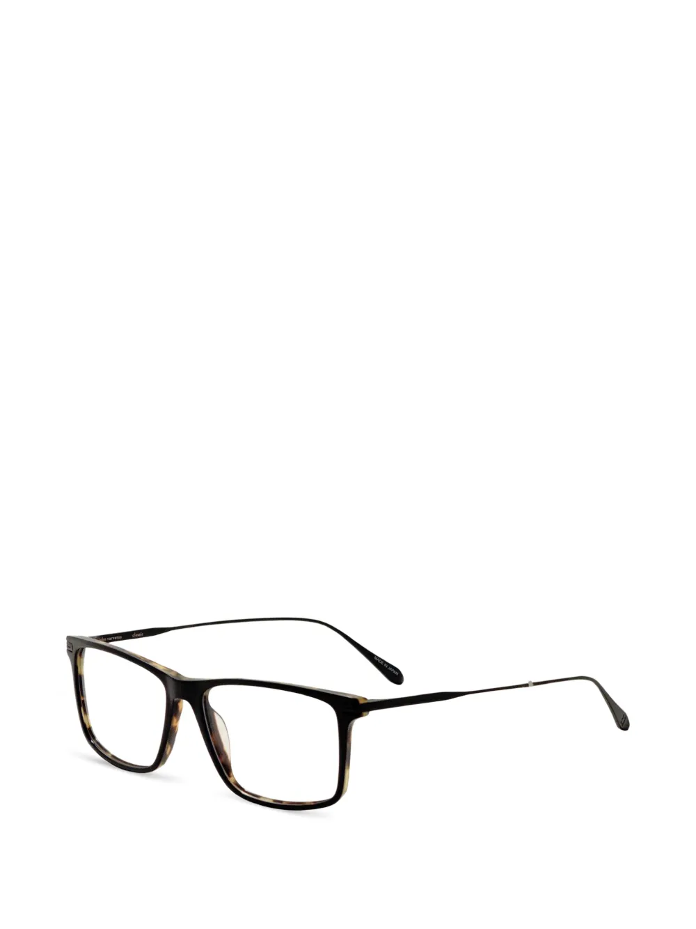 John Varvatos lunettes de vue rectangulaires - Marron John Varvatos lunettes de vue rectangulaires - Marron