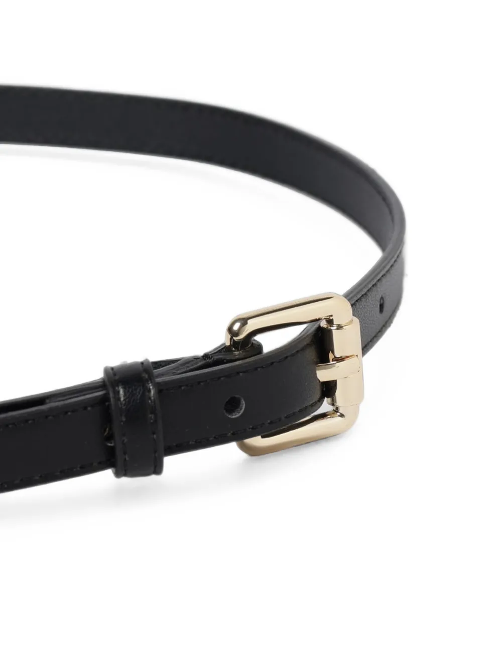 Just Cavalli Leren riem Zwart