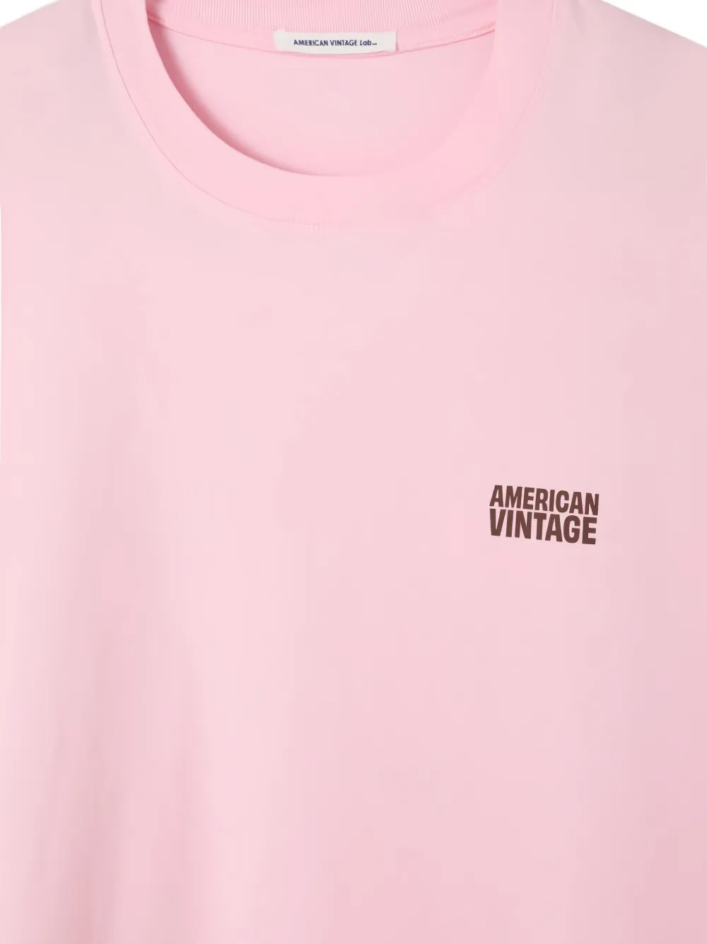 American Vintage Gixy T-shirt met lange mouwen Roze