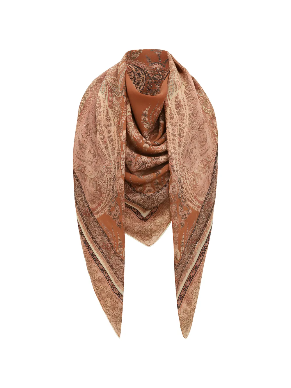 ZIMMERMANN paisley-print wool scarf