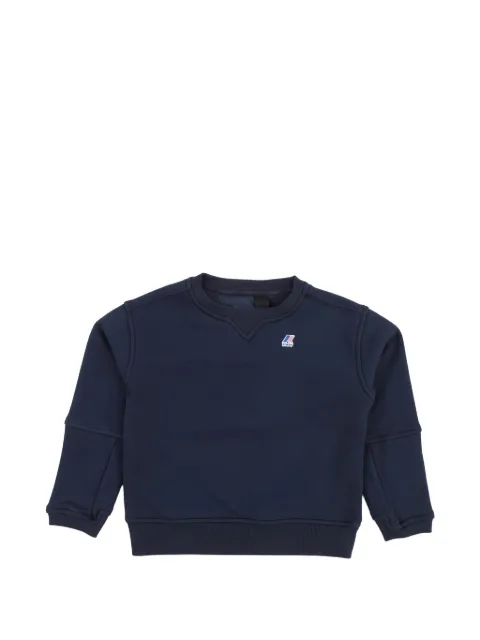 K Way Kids logo-patch sweatshirt