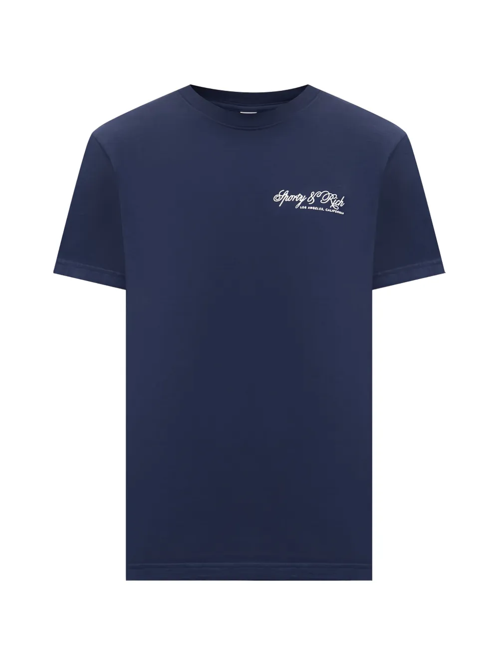 Sporty & Rich logo-print T-shirt
