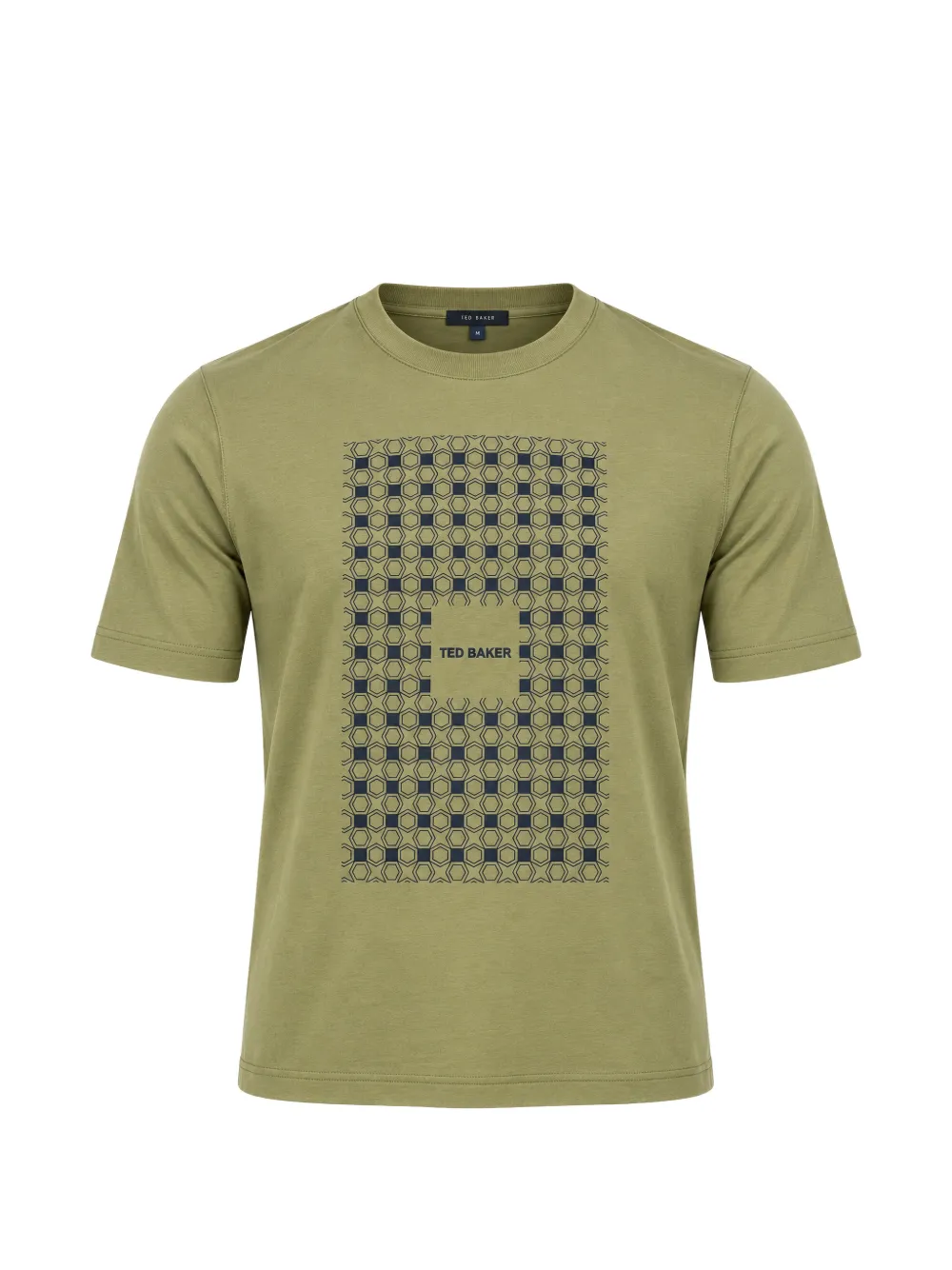 Ted Baker geometric-print cotton T-shirt