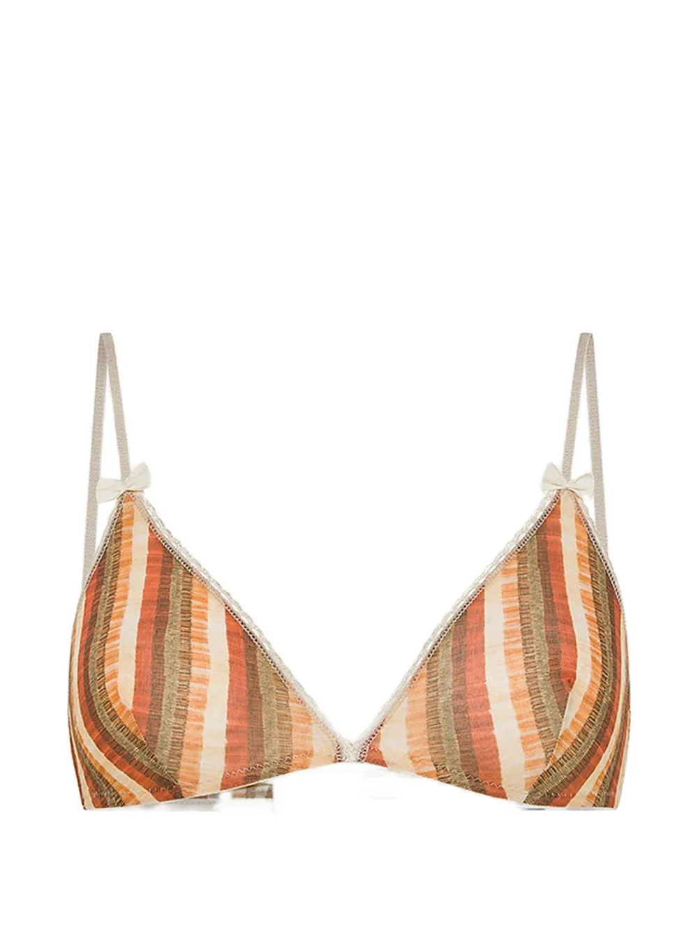 MOMONÌ Amethist triangle bra