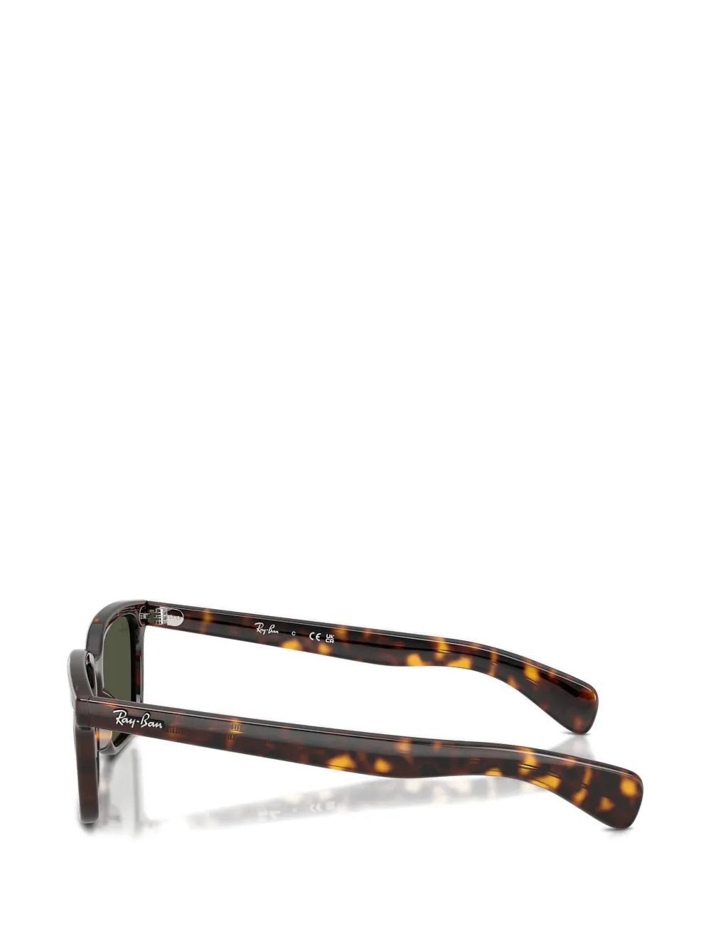 Ray-Ban Brunel zonnebril met rechthoekig montuur Bruin