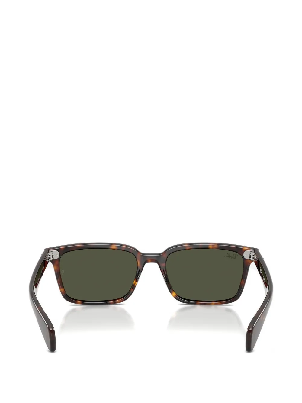 Ray-Ban Brunel zonnebril met rechthoekig montuur Bruin