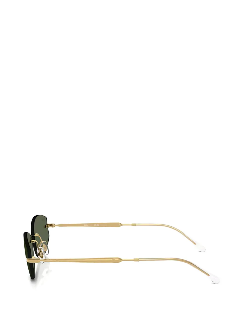 Ray-Ban Zonnebril met geometrisch montuur Goud