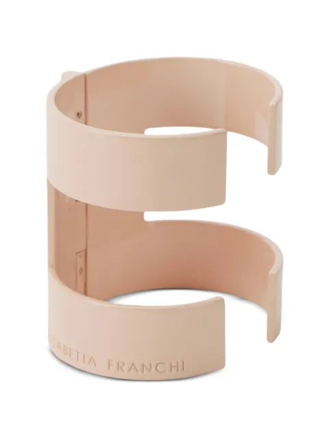 Elisabetta Franchi pulsera rígida con logo