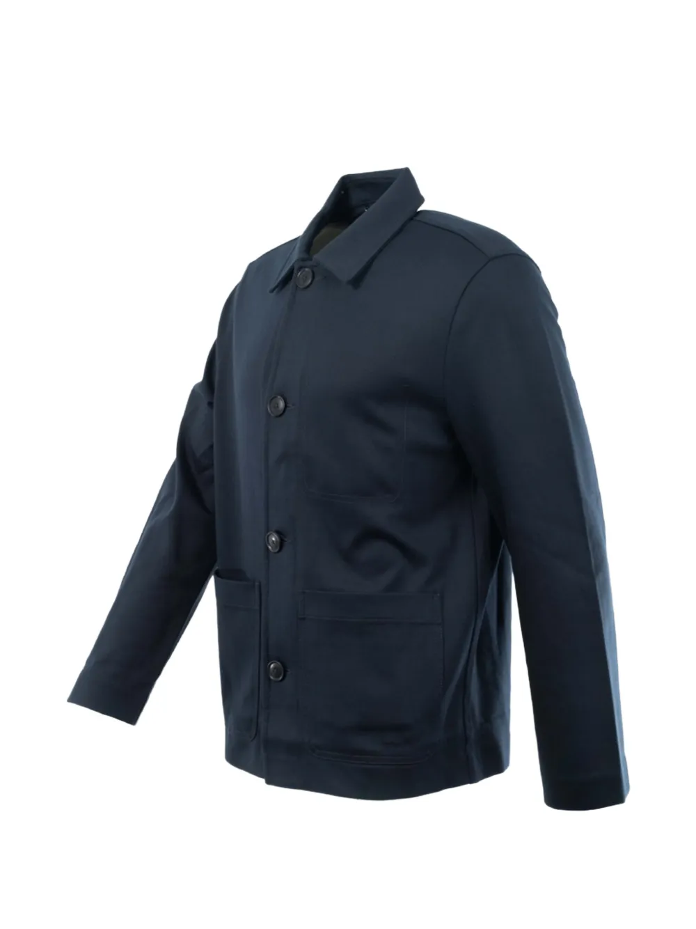 Drykorn Makona shirtjack met opgestikte zak Blauw
