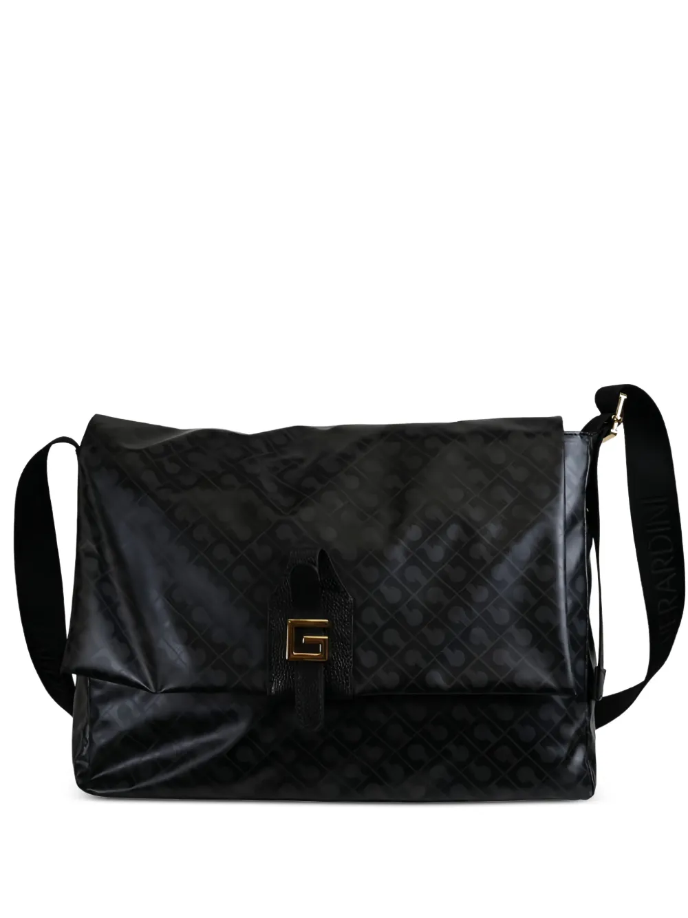 Gherardini large Softy logo-print shoulder bag