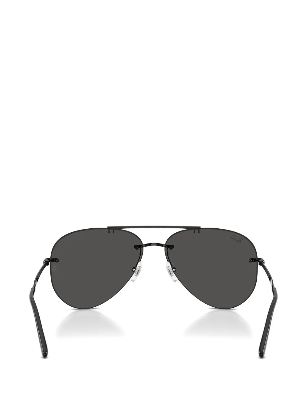 Ray-Ban Zonnebril met piloten montuur Zwart