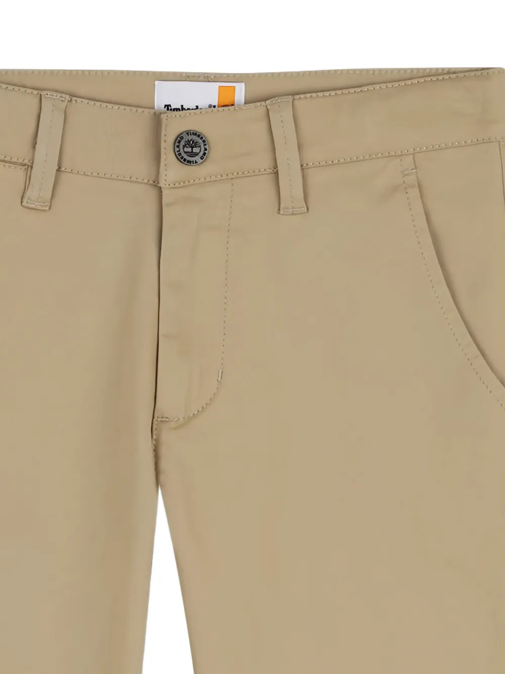 Timberland Kids Chino met logopatch Beige