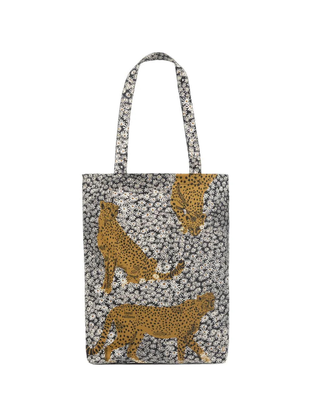 Inoui Editions Pampa leopard-print tote bag