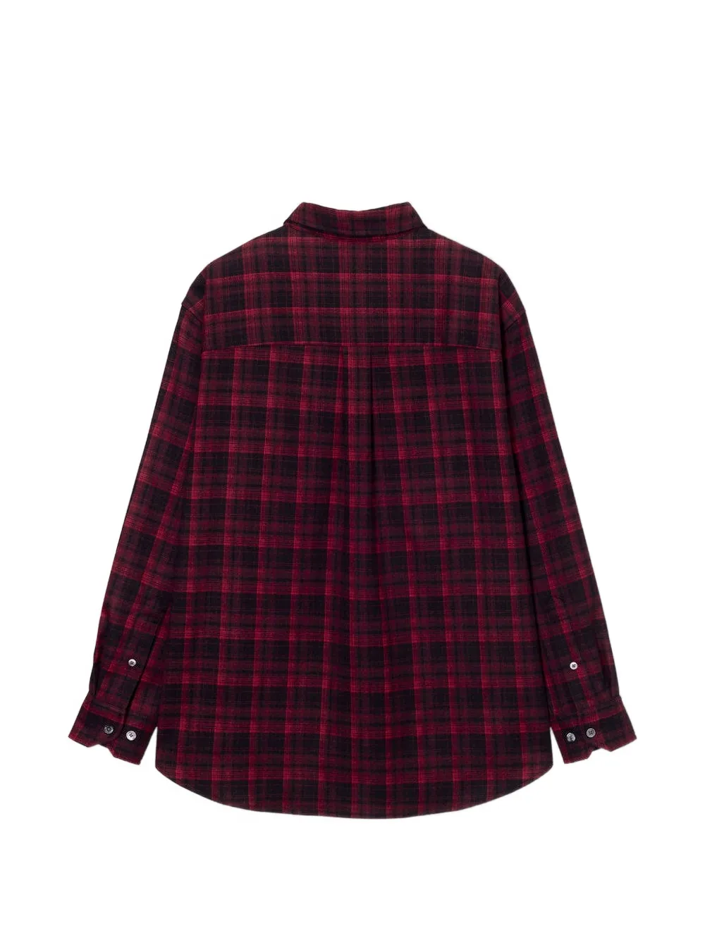 DUNST Geruit shirt Rood