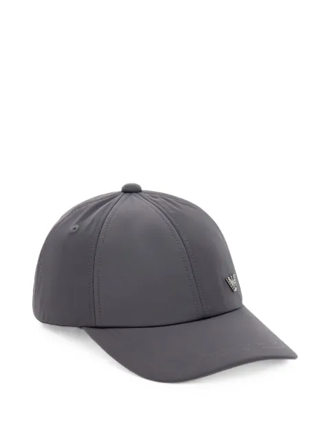 Emporio Armani logo-plaque baseball cap