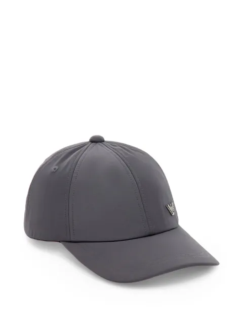 Emporio Armani logo-plaque baseball cap