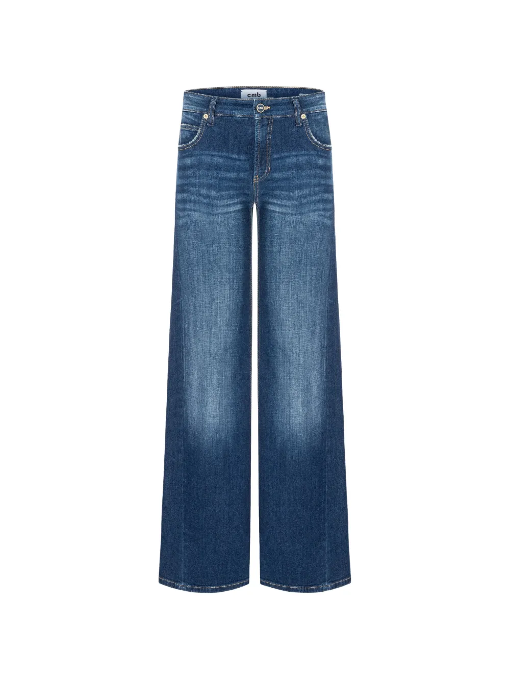 Cambio Jeans a gamba ampia - Blu
