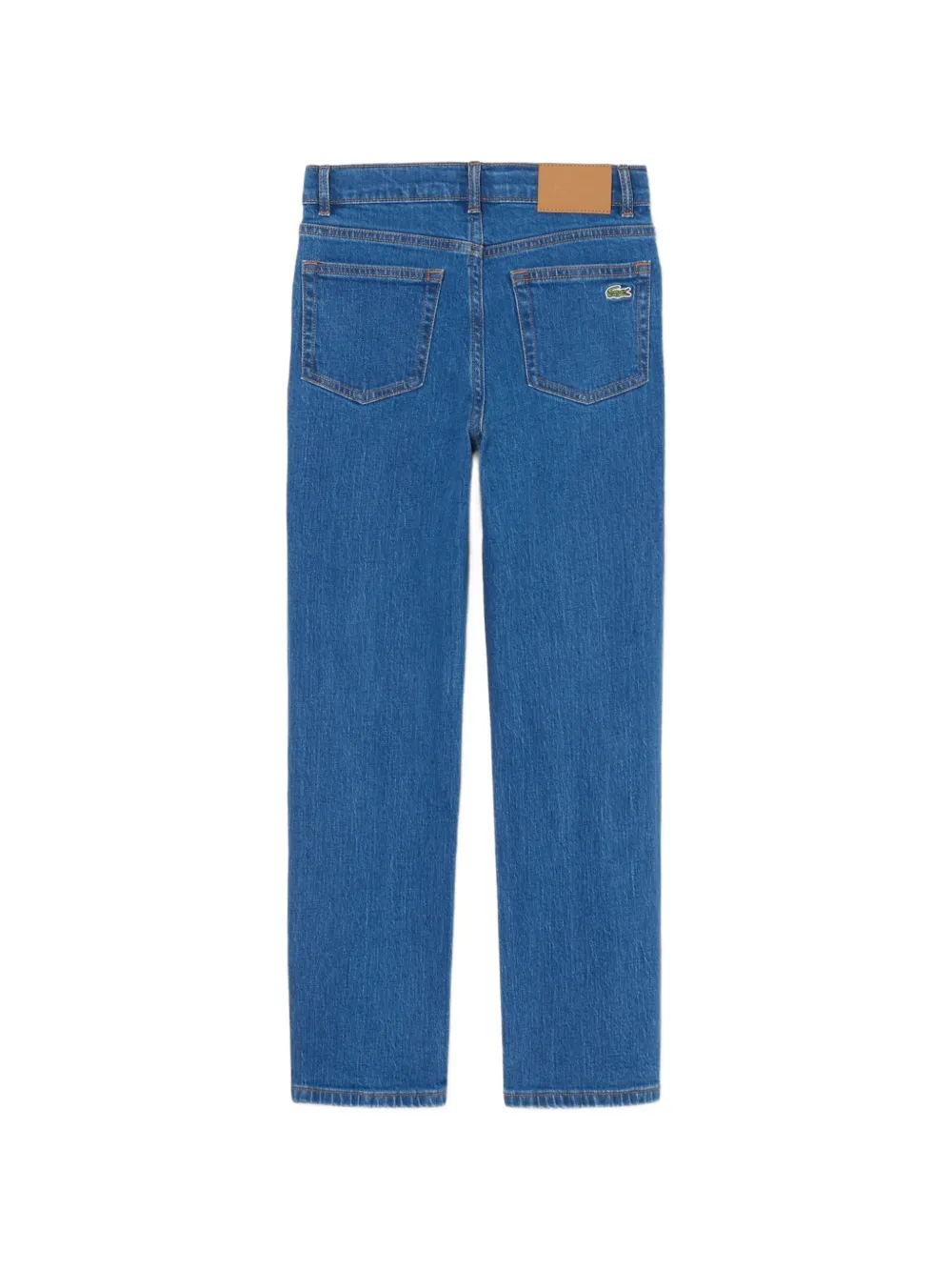 Lacoste Kids Straight jeans Blauw
