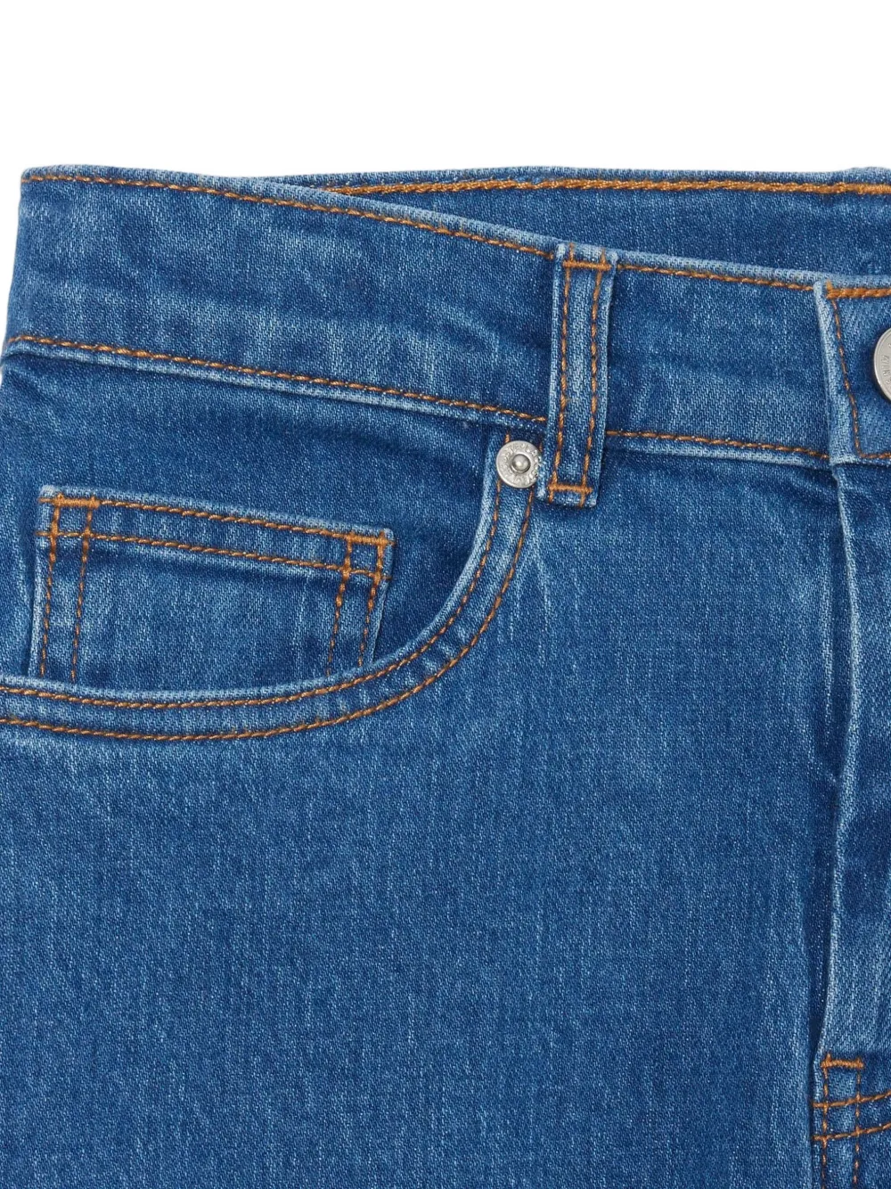Lacoste Kids Straight jeans Blauw