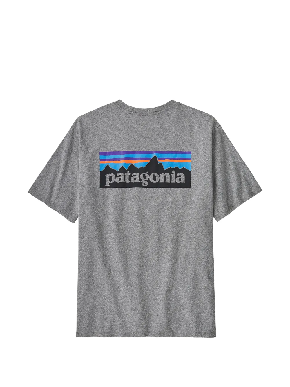 Patagonia T-shirt met logoprint Grijs