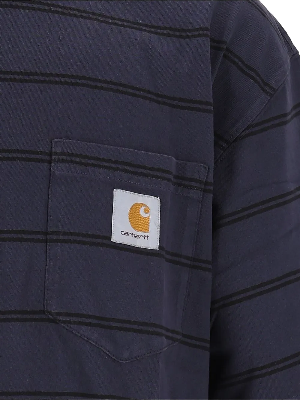 Carhartt WIP Cardona stripe-pattern pocket T-shirt Blauw