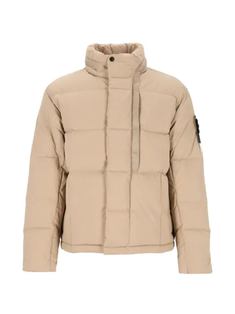 Stone Island quilted Compass-patch padded jacket