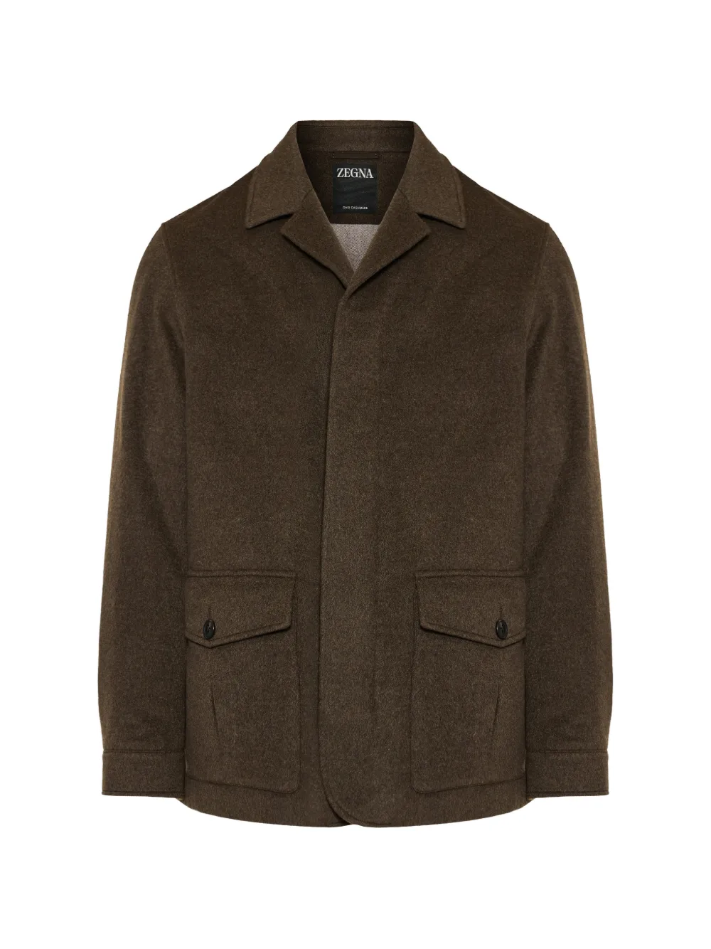Zegna Oasi cashmere elements Falcon jacket Bruin