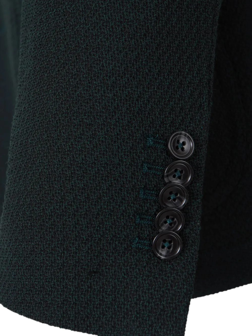 Tagliatore Blazer van scheerwol met puntige revers Groen