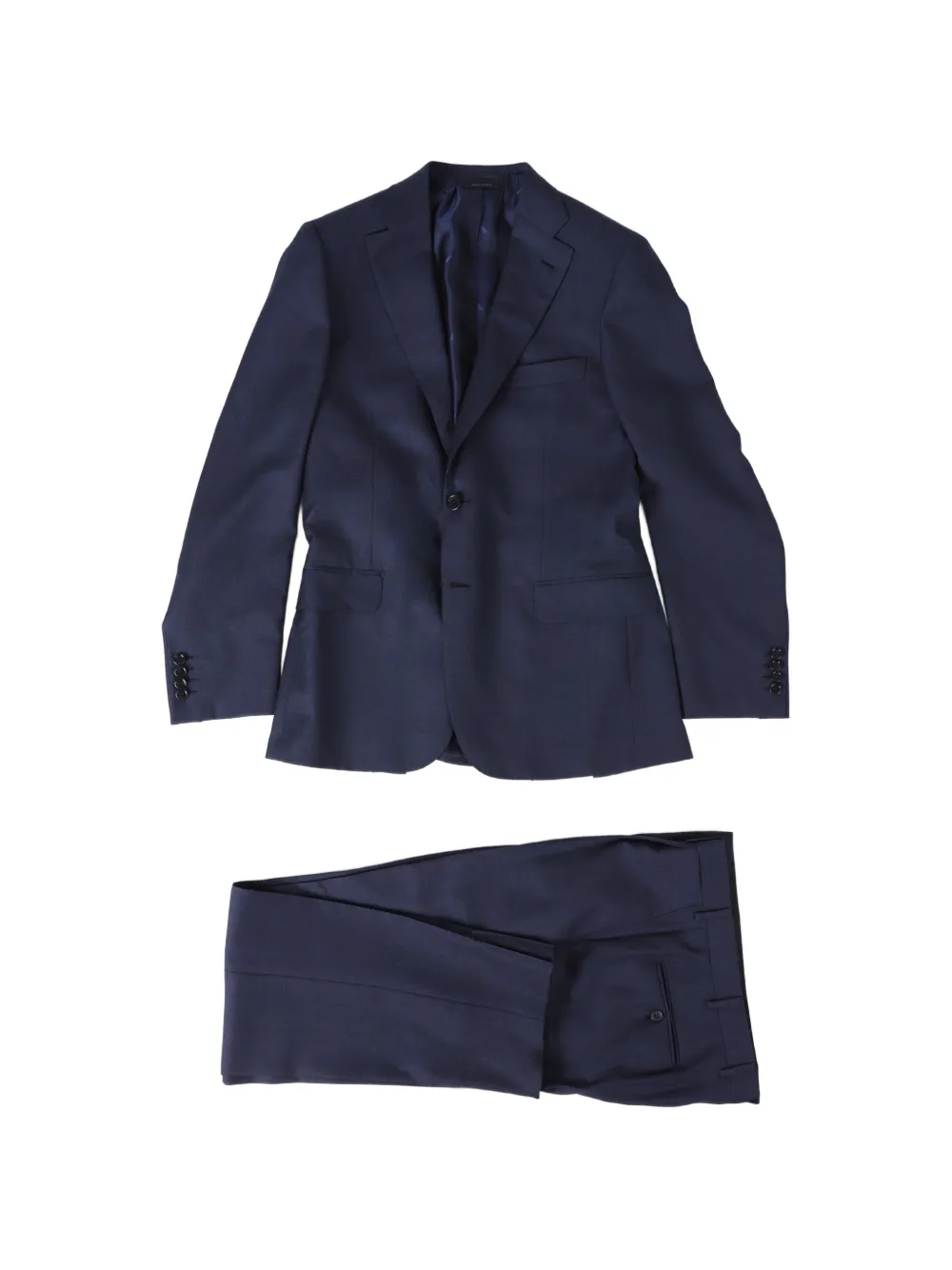 Brioni Prince of Wales wool suit - Blu