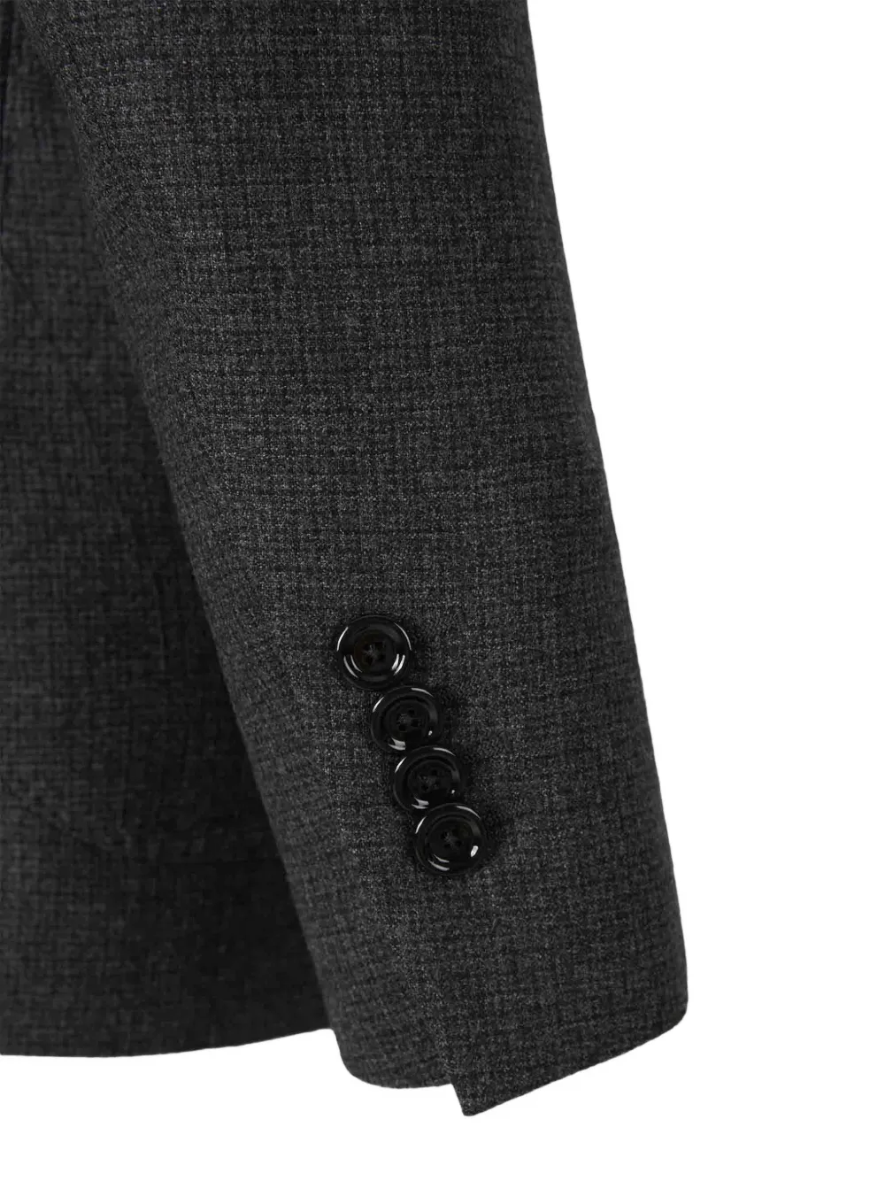 Lardini flower-patch single-breasted blazer Grijs