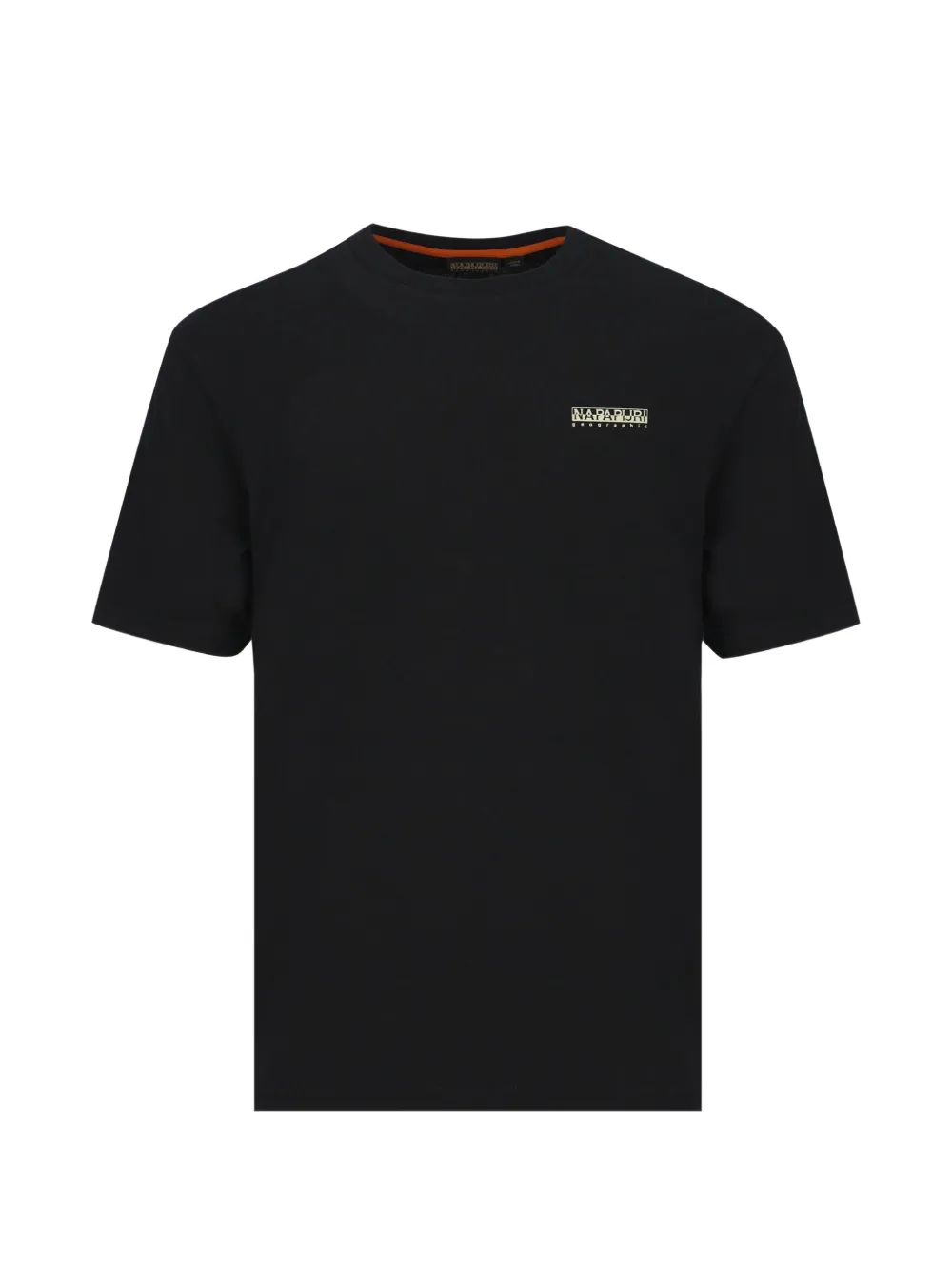 Napapijri logo-print layered-effect T-shirt