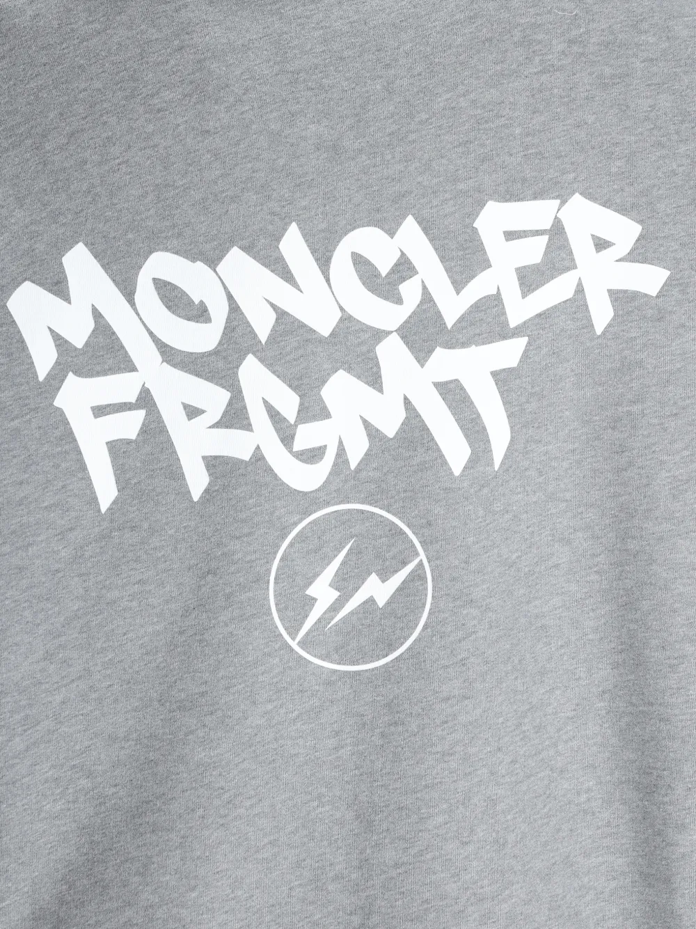 Moncler x FRGMT zip-up hoodie Grijs