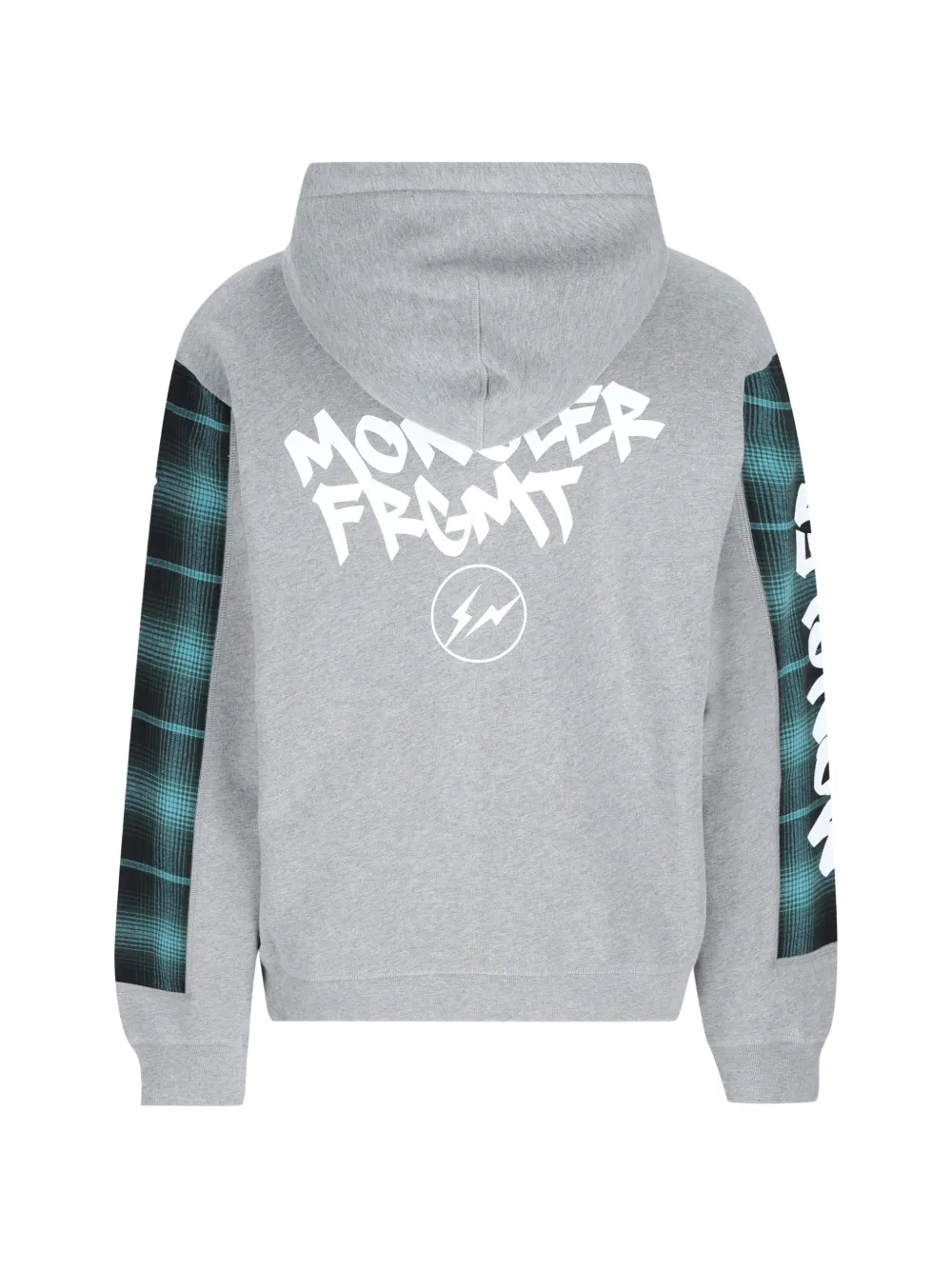 Moncler x FRGMT zip-up hoodie Grijs