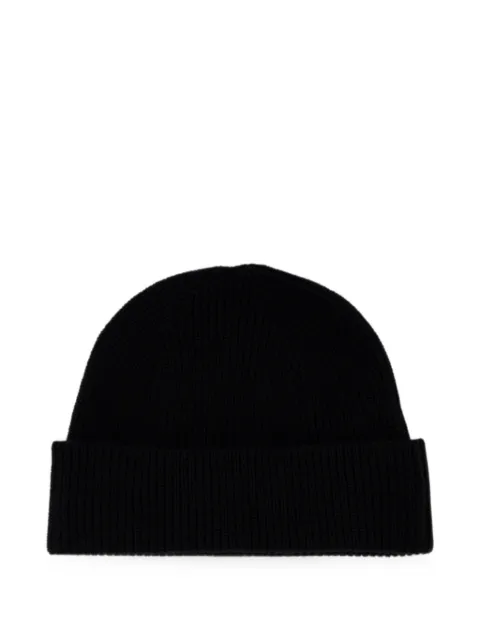 Zegna ribbed-knit cashmere beanie hat