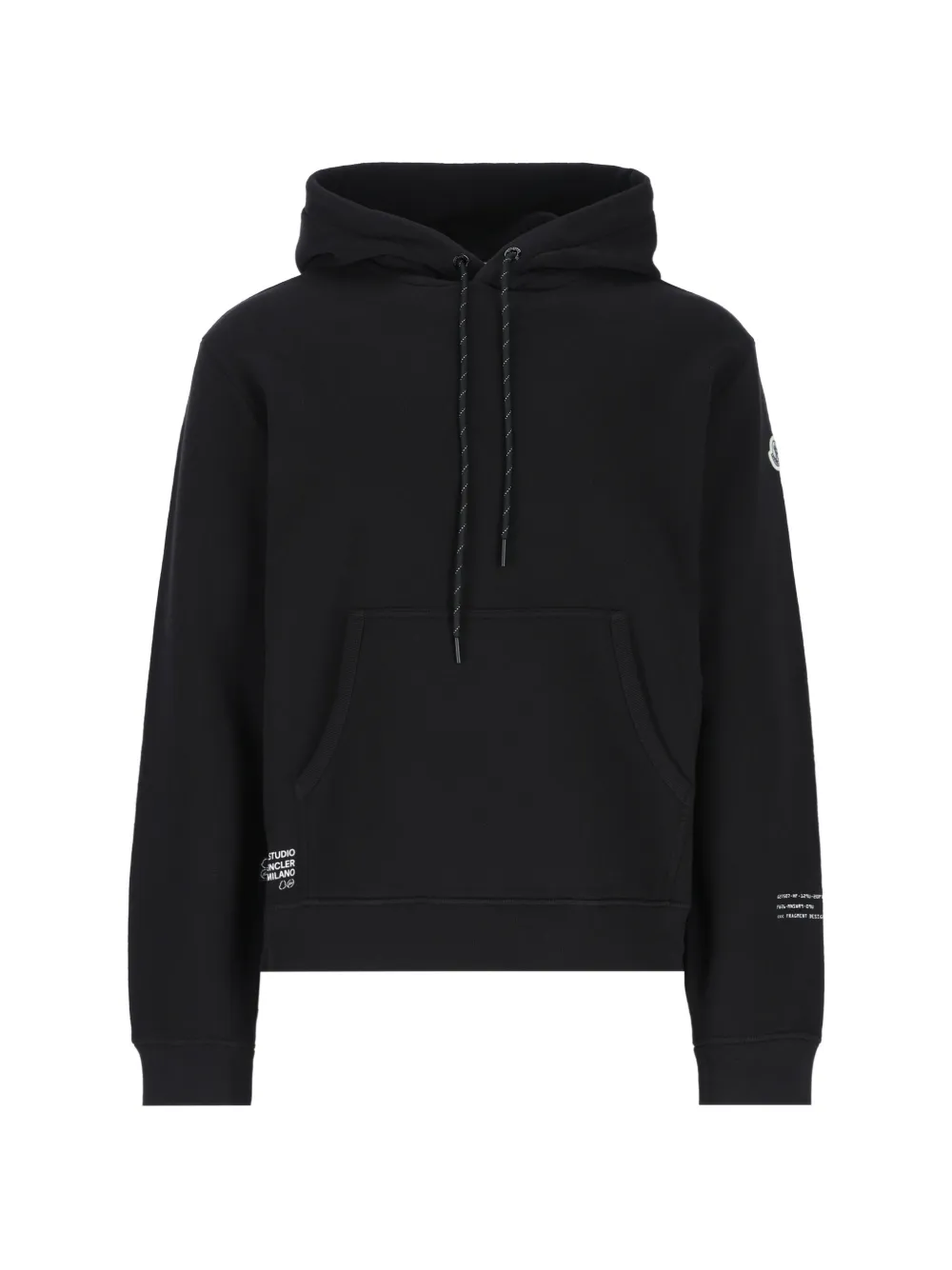 Moncler x Fragment logo-print hoodie