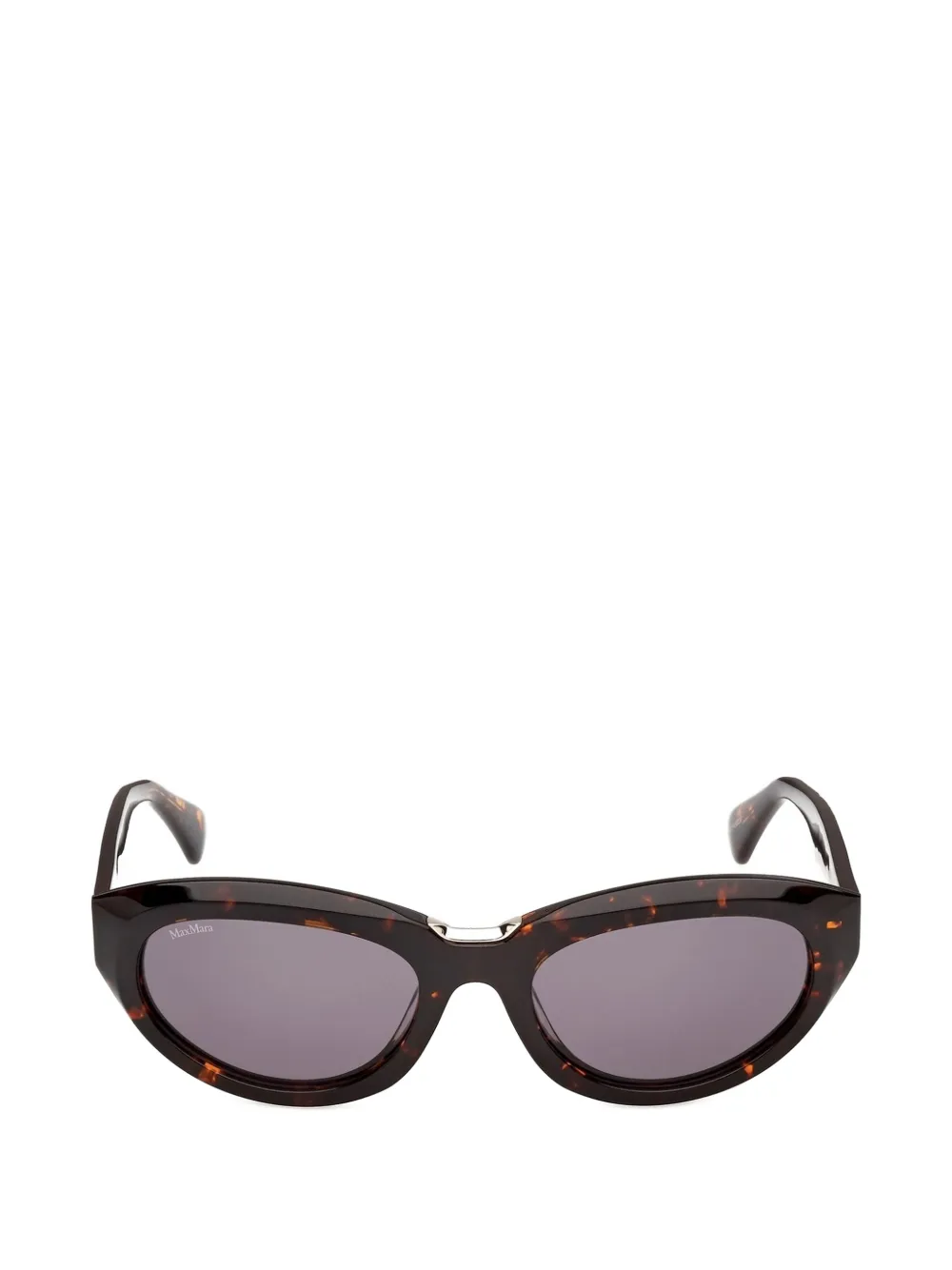 Max Mara Eyewear tortoiseshell-effect sunglasses - Marrone