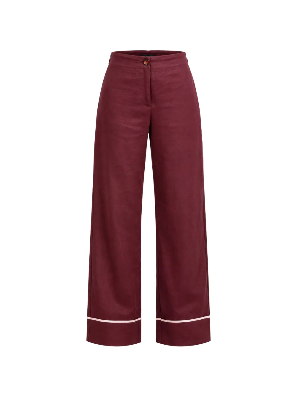OTRO AMOR piping-detail palazzo pants