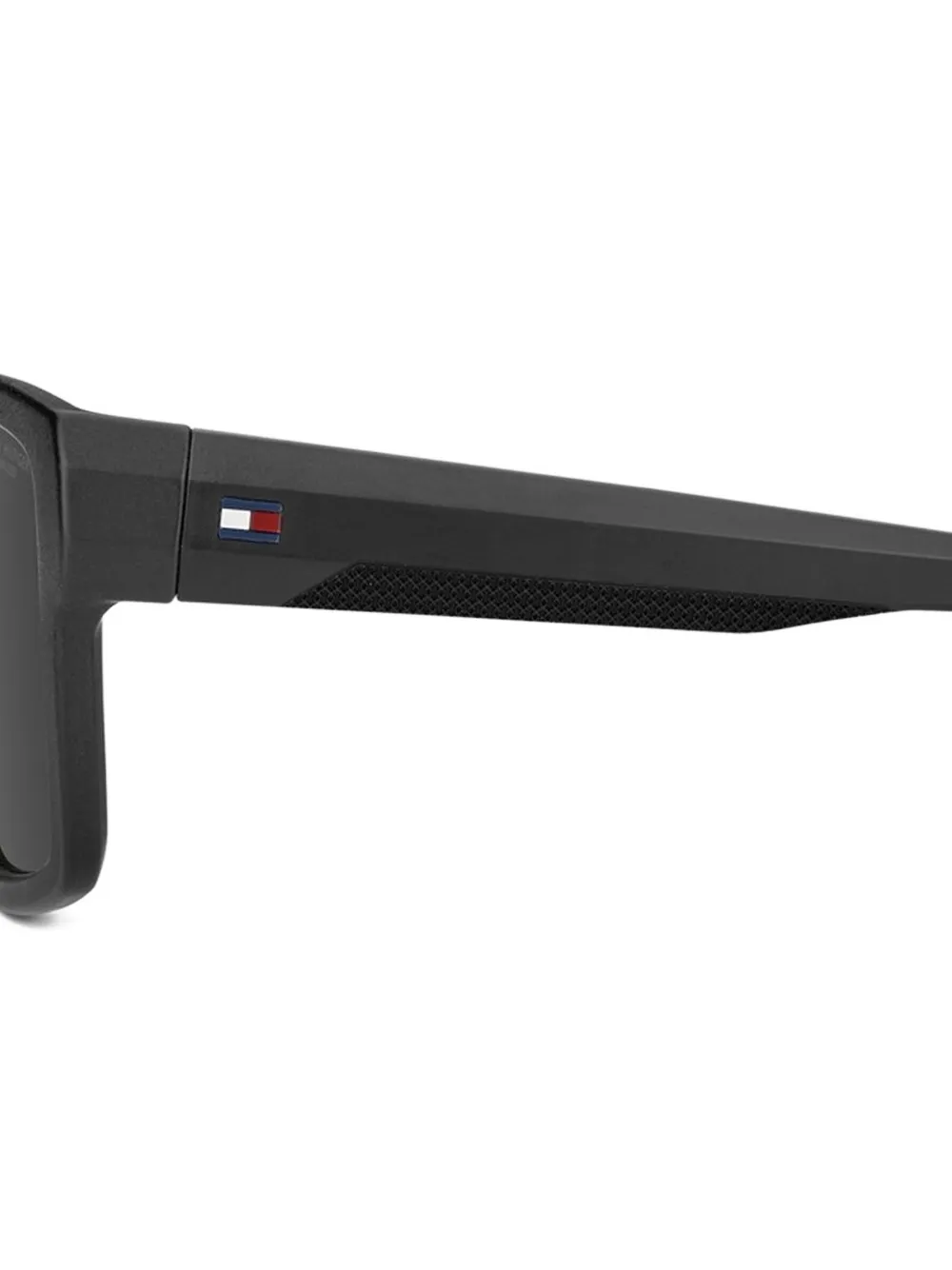 Tommy Hilfiger Zonnebril met vierkant montuur Zwart