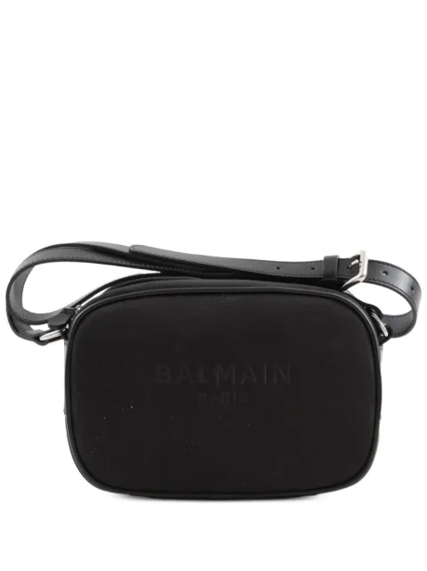 Balmain Kids 로고 자수 숄더 백