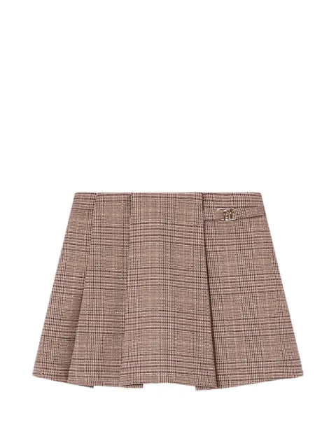 Liu Jo Kids check-patterned pleated skirt