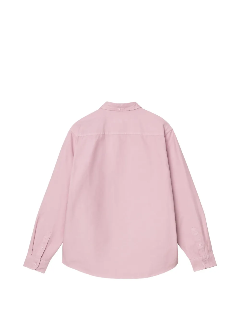 Carhartt WIP Bolton overhemd met button-downkraag en geborduurd logo Roze