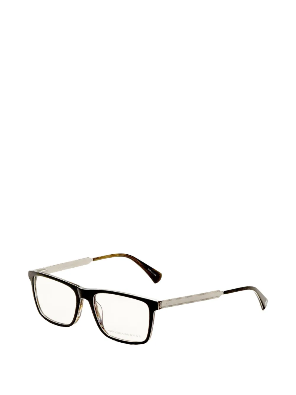 John Varvatos rectangle-frame glasses