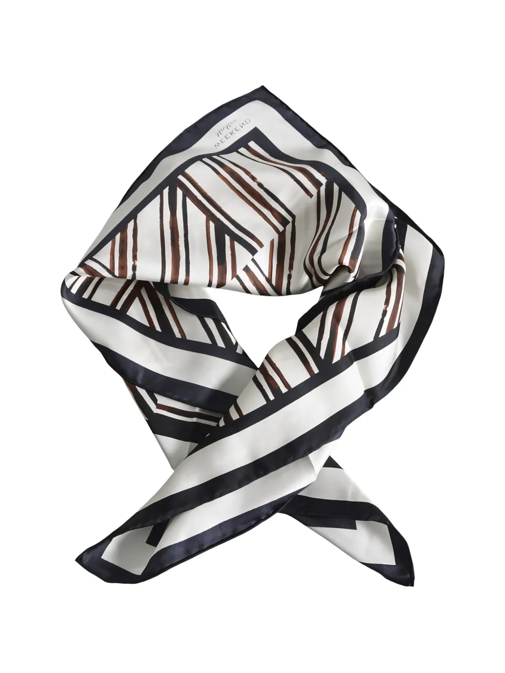 Weekend Max Mara striped satin scarf