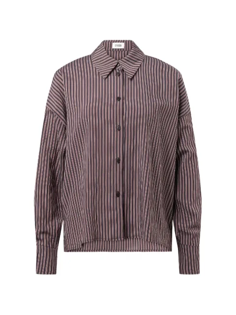 Drykorn Cloelia striped long-sleeve shirt