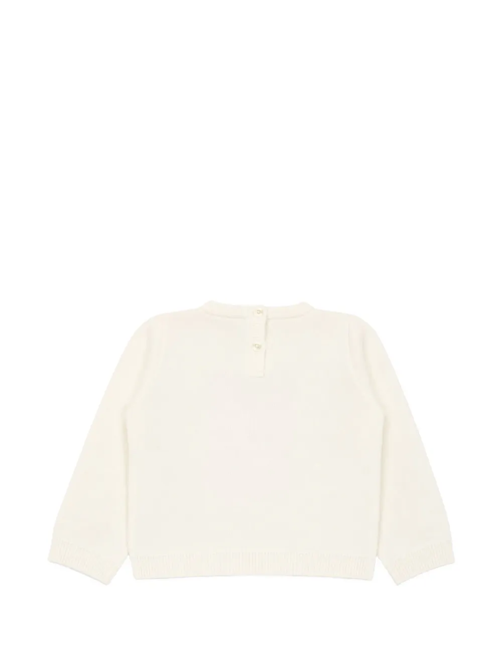 Liu Jo Kids Trui met luipaard-intarsia Wit