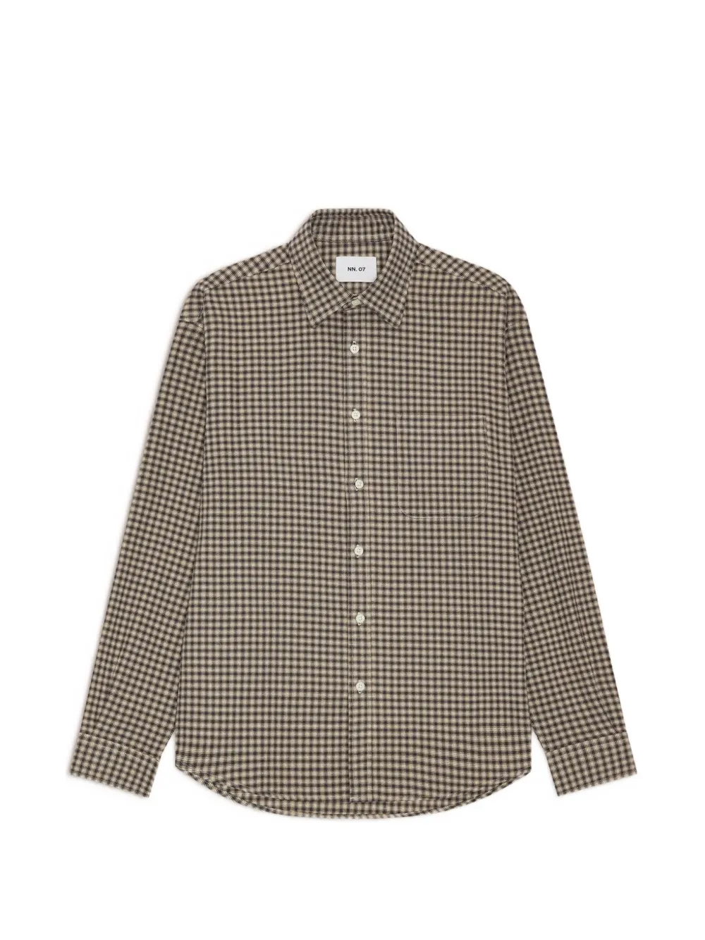 Nn07 Deon Cotton Shirt In Neutrals