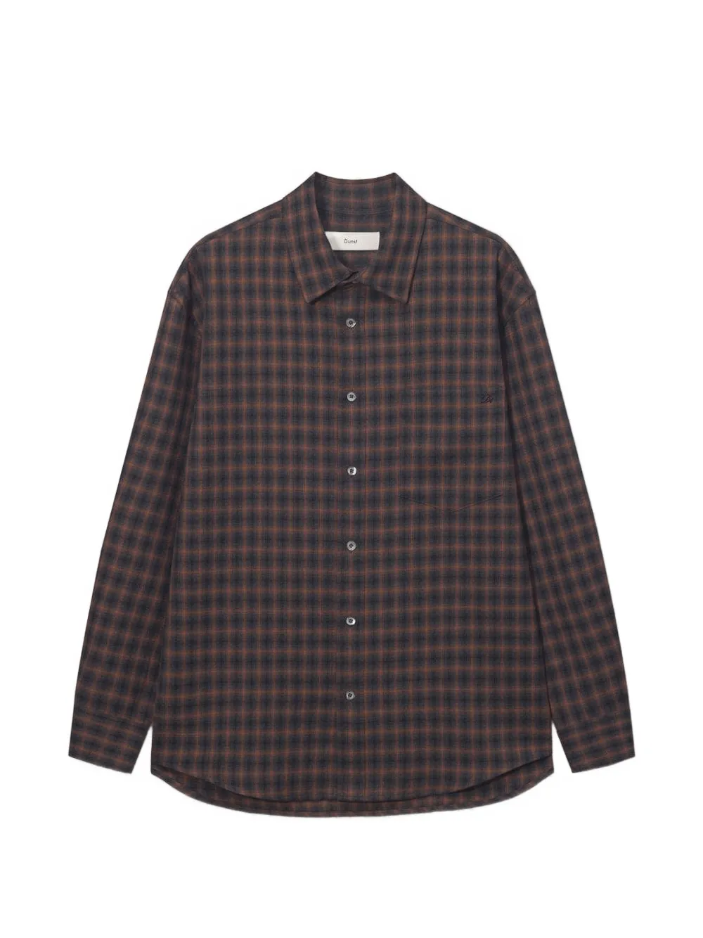DUNST check-pattern shirt