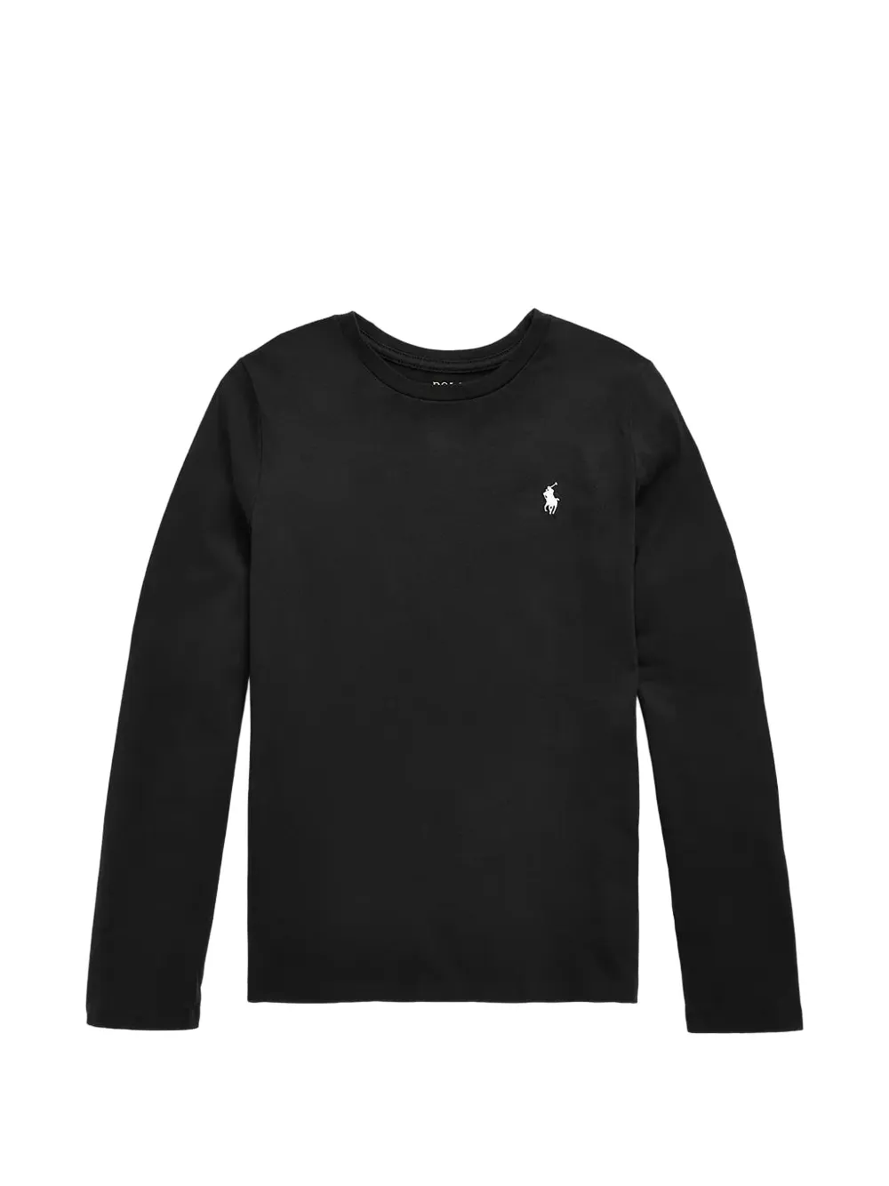 POLO RALPH LAUREN KIDS Langarmshirt mit Logo-Stickerei - Schwarz